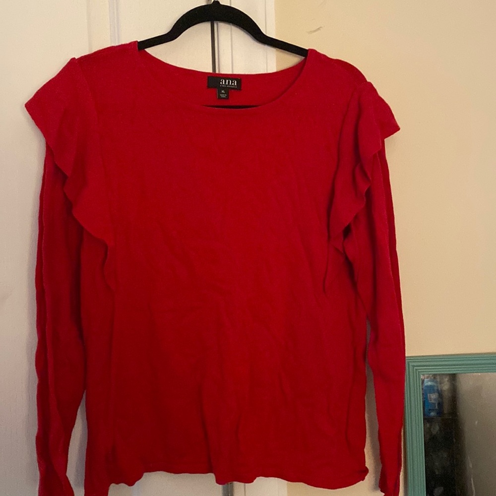 Red Sweater Shirt